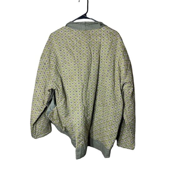 Urban outfitters Brooklyn printed jacket open pockets sz M/L - Picture 9 of 10